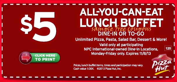 Expired Pizza Hut Coupon Codes & Coupons Order pizza online for fast delivery or carryout from a store near you. View our full menu, see nutritional information, find store locations, and more.